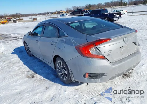 2016 Honda Civic Ex z USA, uszkodzony, nr VIN 19XFC2F74GE014437